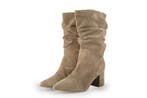 Manfield Laarzen in maat 38 Beige, Kleding | Dames, Schoenen, Hoge laarzen, Verzenden, Beige, Manfield