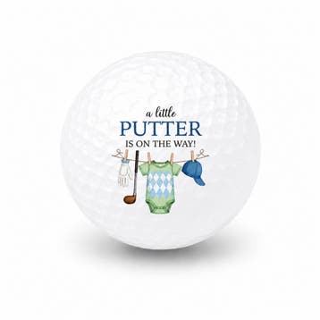 Baby Boy Announcement golfbal - Wilson Smart Core - 15, Ophalen of Verzenden, Nieuw