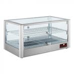 Warmhoudvitrine 1000W | RVS |37,6(H)x70(B)x40(L)cm CaterChef, Verzenden, Nieuw in verpakking