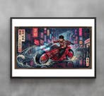 Sato Hageshi - Akira-Inspired Neon Velocity - Signed and, Nieuw
