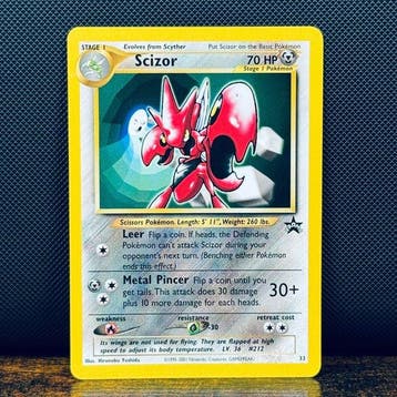 Pokémon Card - Scizor Black Star Promo 33 – Pokémon, Nieuw