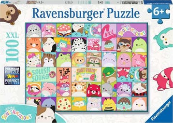 Squishmallow Collection Puzzel (100 XXL stukjes) |, Verzenden, Nieuw