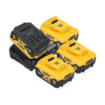 Startset: 4x DeWalt DCB184 XR Li-ion accus , origineel, Verzenden, Nieuw
