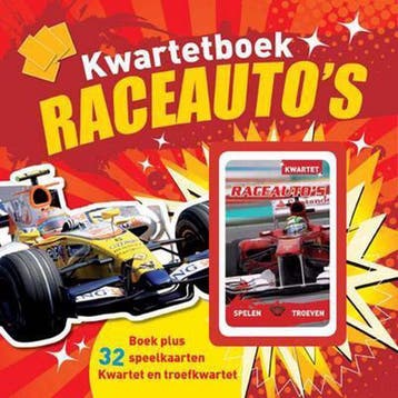 KWARTETBOEK RACEAUTOS - Mark Roger Reichel 9789461881489, Verzenden, Gelezen, Mark Roger Reichel