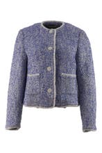 Neo Noir Jas in maat 36 Blauw, Kleding | Dames, Jassen | Winter, Neo Noir, Verzenden, Gedragen, Blauw