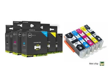 Set Canon PGI-570 & CLI-571 XL serie Inktmedia Huismerk !!, Ophalen of Verzenden, Nieuw, Canon