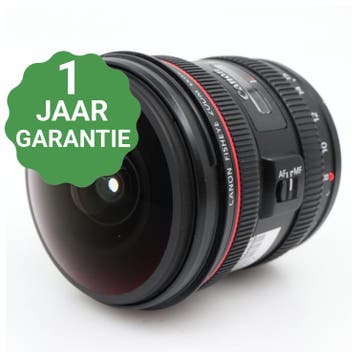 10% korting | Canon EF 8-15mm f/4 L USM Fisheye, Verzenden, Gebruikt