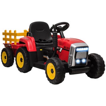 Elektrische Tractor Voor Kinderen Elektrische Auto Met Aanha, Verzenden, Nieuw