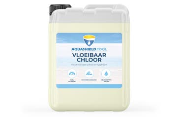 Aquashield Pool Aquashield pool vloeibaar chloor 5 liter,, Verzenden, Nieuw