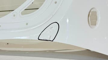 Toyota Aygo X linker zijscherm voorscherm links, Ophalen, Gebruikt, Voor, Toyota