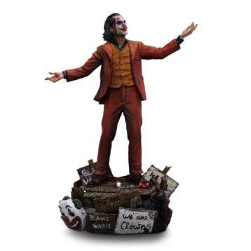 DC Comics Art Scale Deluxe Statue 1/10 Joker (Arthur Flec..., Ophalen of Verzenden, Nieuw
