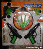 40x Police force op grote kaart