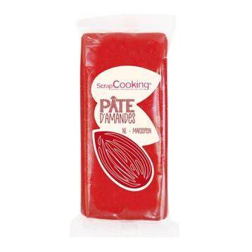 ScrapCooking Marsepein Rood 200g, Verzenden, Nieuw