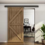 Nova schuifdeursysteem zwart 240 cm – wand- en plafondmon., Ophalen of Verzenden, Nieuw, Overige materialen, Schuif of Grendel