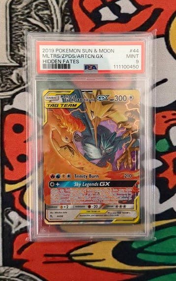Pokémon - 1 Graded card - Moltres, Zapdos, Articuno #44 -, Nieuw
