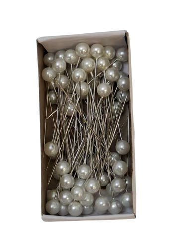 Parelspelden Push pin White 8 mm Set 72, Ophalen of Verzenden, Nieuw