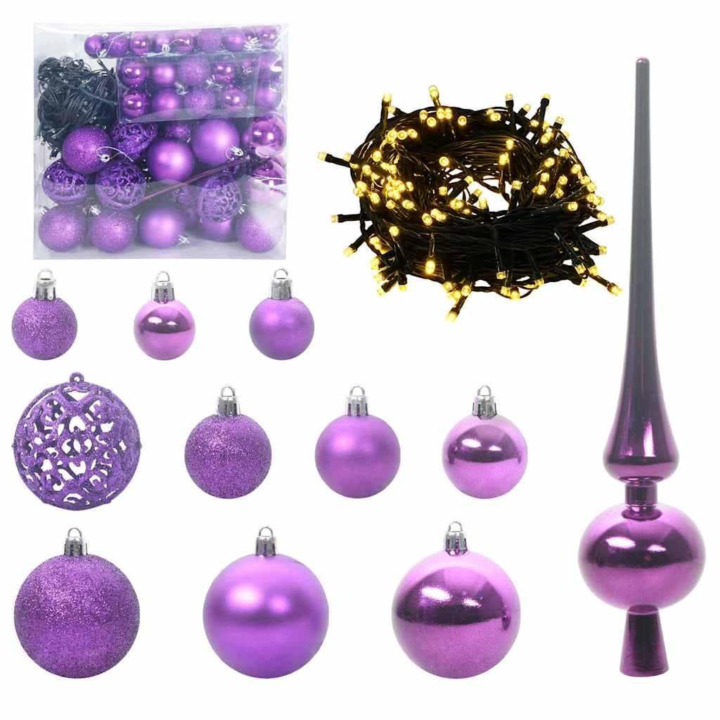 Kunstkerstboom smal met 300 LED's 180 cm