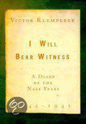 I Will Bear Witness - Victor Klemperer 9780375502408, Boeken, Verzenden, Gelezen, Victor Klemperer