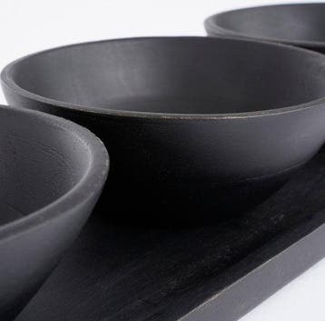 2dekans | Mica Decorations Tomar Schaaltjes en Dienblad -, Ophalen of Verzenden, Zo goed als nieuw