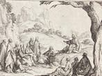 Jacques Callot (1592-1635) - Christ preachin from the series
