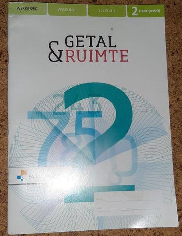 Getal amp Ruimte 12e editie 2 havovwo werkboek 9789001888770, Boeken, Zo goed als nieuw