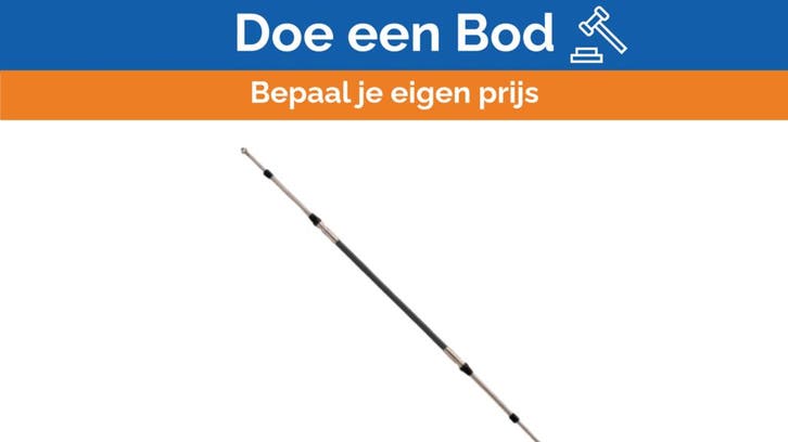 Bieden: Maxflex C8 13ft 4m manual outboard engine steering, Watersport en Boten, Overige Watersport en Boten, Nieuw, Ophalen of Verzenden