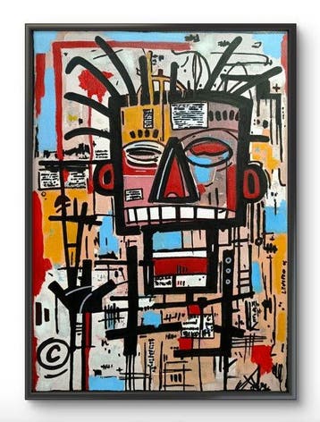 Le Viro (1983) - Chiscado (Original Artwork on canvas)