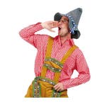 Rode Oktoberfest blouse voor heren - Oktoberfest overhemden, Ophalen of Verzenden, Nieuw