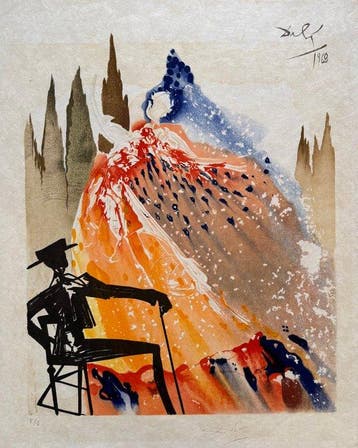 Salvador Dali (1904-1989) - Carmen (Love is like a Gypsy),