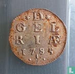 Gelderland 2 stuiver 1785 (type 2), Postzegels en Munten, Verzenden, Overige landen, Losse munt, Goud
