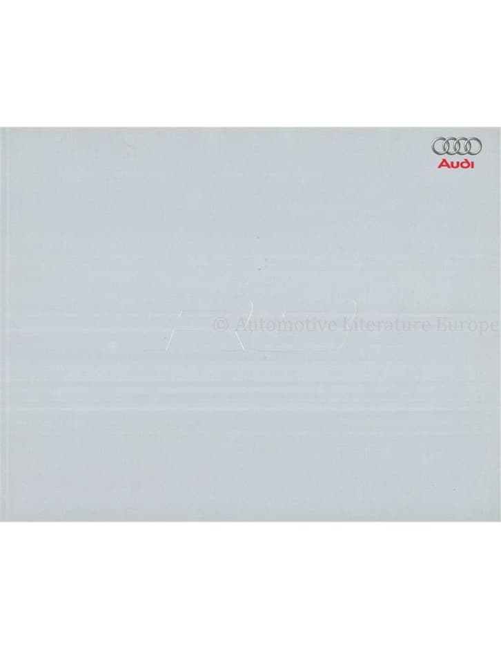 2006 AUDI R8 BROCHURE ENGELS, Boeken, Auto's | Folders en Tijdschriften, Audi