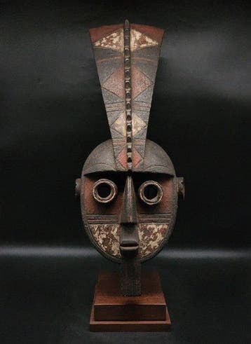 Prachtig masker - Gurunshi - Burkina Faso (Zonder