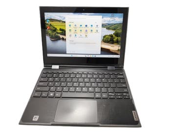 Lenovo 300e 2nd gen Windows laptop tablet11 200GB, Computers en Software, Gebruikt, Verzenden, 12 inch, Usb-aansluiting