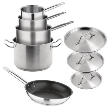 Vogue Cook Like A Pro 5-Delige Roestvrijstalen, Huis en Inrichting, Verzenden, Nieuw