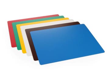 Kleurgecodeerde snijmatten | Set van 6 | 380×305 mm | HACCP, Verzenden