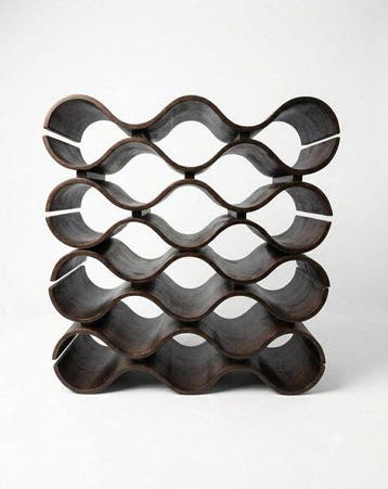 Wijnrek - Multiplex - Bentwood wijnrek