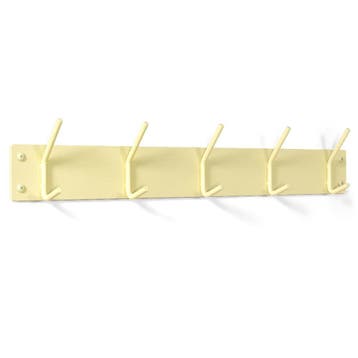 Spinder Design Fusion 5-haaks wandkapstok - butter yellow, Verzenden, Nieuw