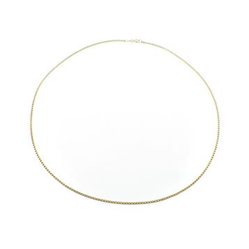 Gouden Venetiaanse schakelketting, Ophalen of Verzenden, Gebruikt, Goud, Goud
