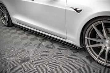 Side Skirts Diffusers Tesla Model S Facelift, Verzenden, Nieuw