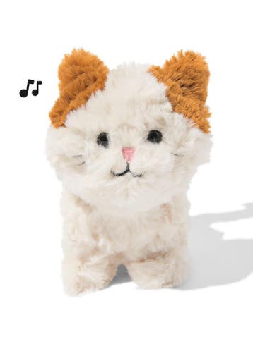 HEMA Robotknuffel kat 17x14x7.5cm van €12.79 voor €8 sale, Kinderen en Baby's, Verzenden, Nieuw