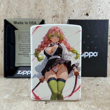 Zippo - Mitsuri Kanroji Anime Design – Demon Slayer: Kimetsu, Nieuw