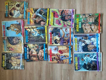 Archie Cash strips - Archie Cash stripboeken - Malik, Complete serie of reeks, Verzenden, Gelezen, Malik