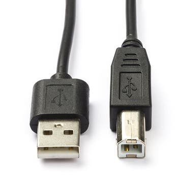 USB A naar USB B kabel | 1 meter | USB 2.0 (100% koper), Computers en Software, Pc- en Netwerkkabels, Verzenden, Nieuw