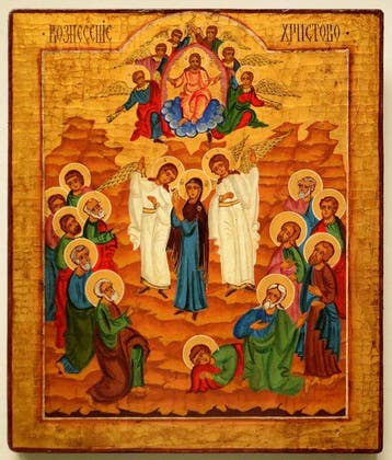 Icoon - Russisch-orthodoxe icoon Synaxis van de Moeder