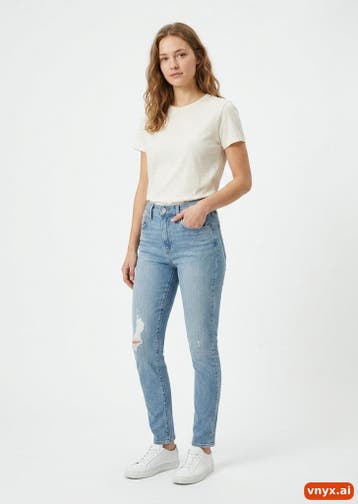 Levis Jeans Dames maat W28 Blauw Vintage, Ophalen of Verzenden, Nieuw