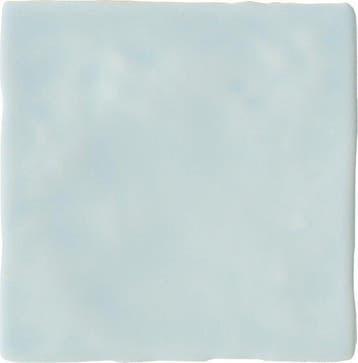 Wandtegel Equipe Handvorm  Ritmo Sky Lichtblauw Glans 10x10, Doe-het-zelf en Verbouw, Nieuw, Minder dan 20 cm, 10 m² of meer, Wandtegels