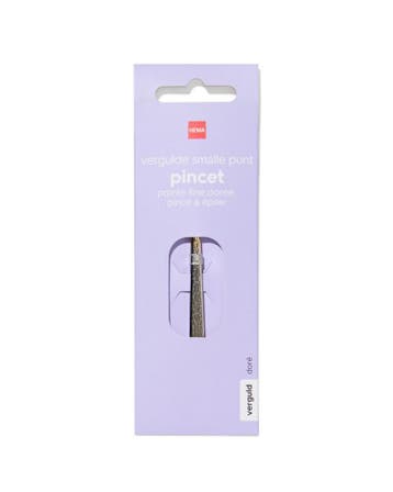 HEMA Pincet met vergulde smalle punt, Verzenden, Nieuw
