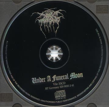 Darkthrone – Under A Funeral Moon (CD, 1993), Ophalen of Verzenden, Gebruikt