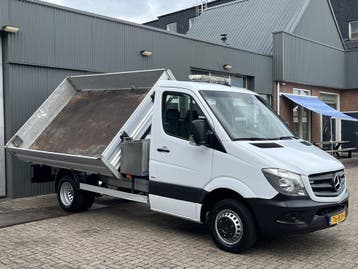 Zakelijke Lease |  Mercedes-Benz Sprinter 514 CDI 2.2 366, Stof, Gebruikt, Euro 6, Wit