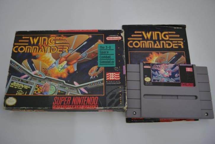 Wing Commander (SNES USA CIB), Spelcomputers en Games, Games | Nintendo Super NES, Zo goed als nieuw, Verzenden